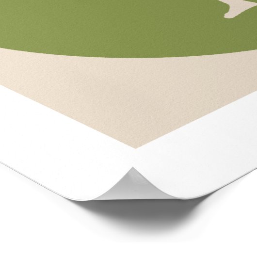 Pop Art Karate Poster (Hoek)