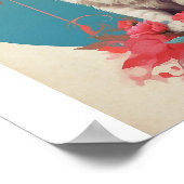 Pop Art kat Foto Modern Trendy Poster (Hoek)