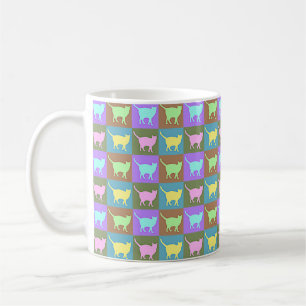 Pop Art Katten Koffiemok