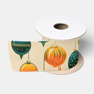 Pop Art Kerstballen Satijnen Lint