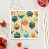 Pop Art Kerstballen Servet (Insitu)