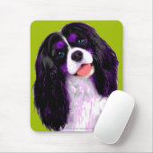 Pop ART King Charles Cavalier Muismat (Met muis)