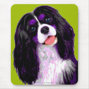 Pop ART King Charles Cavalier Muismat