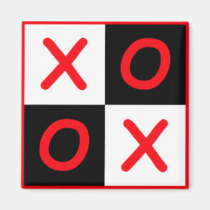 Pop Art Kisses en Hugs Magneet