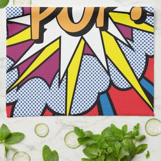 Pop Art Kitchen Towels Theedoek (Gevouwen)