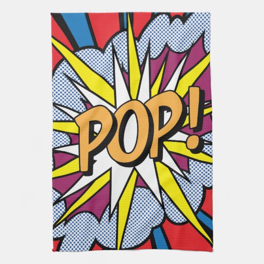 Pop Art Kitchen Towels Theedoek (Verticaal)