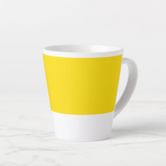 Pop Art Kiwi stijl Latte Mok (Rechterhoek)