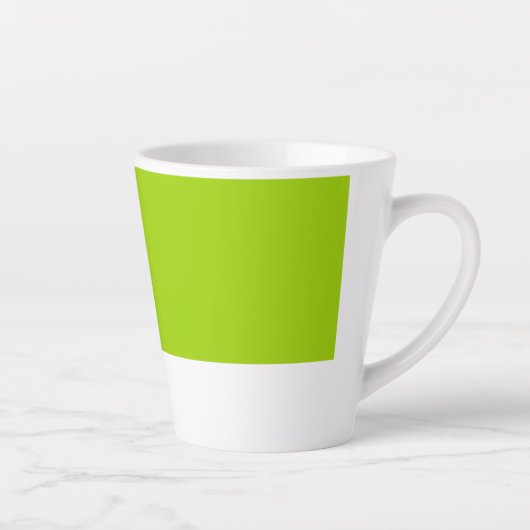 Pop Art Kiwi stijl Latte Mok (Rechts)