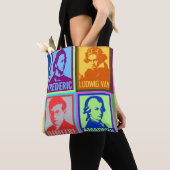 Pop Art kleurrijke componisten Tote Bag (Dichtbij)
