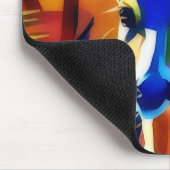 Pop Art Kleurrijke en Sweet Deer Mousepad Muismat (Hoek)