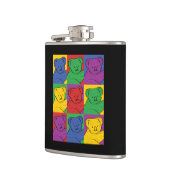 Pop Art Koala Heupfles (Links)