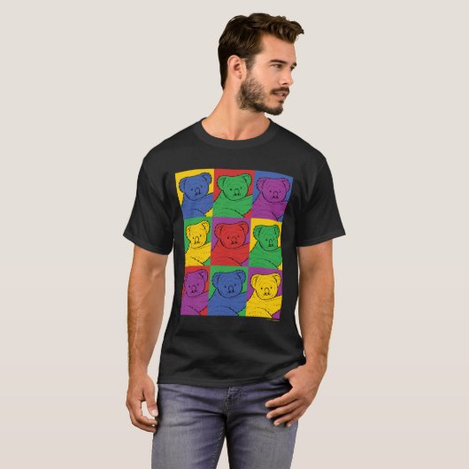 Pop Art Koala T-shirt (Voorkant volledig)