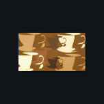 Pop Art Koffie op Canvas<br><div class="desc">Pop art koffie op doek. Geweldig voor uw huis, kantoor of restaurant. Geweldig cadeau voor een koffieliefhebber!</div>
