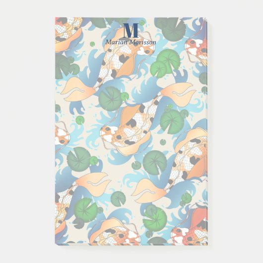 Pop Art Koi Fish Post-it® Notes (Voorkant)
