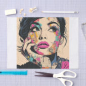 PoP Art Koningin1.5 Tissuepapier (Craft)