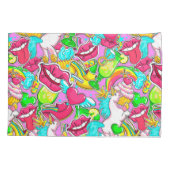 Pop Art Kussensloop (Achterkant-Links)