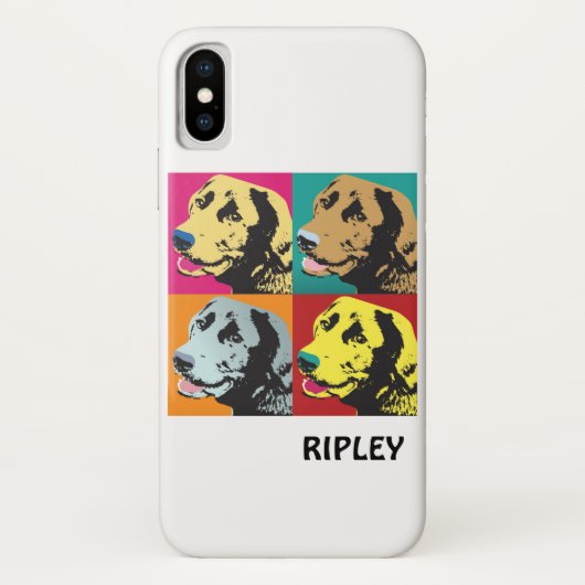 Pop Art Labrador Retriever Case-Mate iPhone Case (Achterkant)