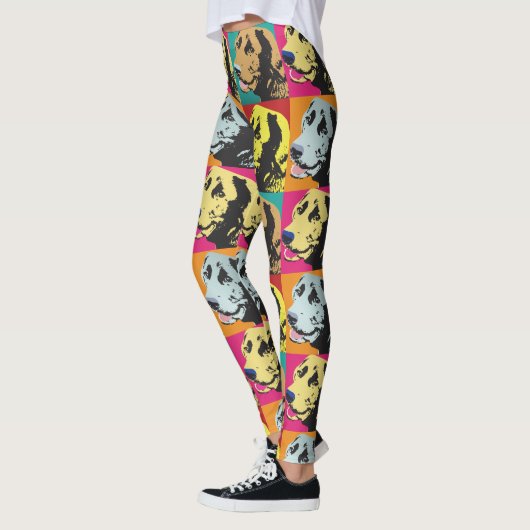 Pop Art Labrador Retriever Leggings (Links)