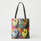Pop Art Labrador Retriever Tote Bag (Voorkant)