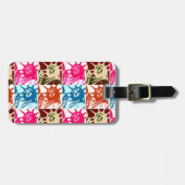 Pop Art Lady Liberty Bagagelabel (Voorkant horizontaal)