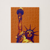 Pop Art Lady Liberty Legpuzzel (Verticaal)