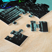 Pop Art Lady Liberty Legpuzzel (Zijkant)