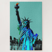 Pop Art Lady Liberty Legpuzzel (Verticaal)