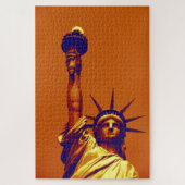 Pop Art Lady Liberty Legpuzzel (Verticaal)