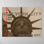 Pop Art Lady Liberty New York City Poster<br><div class="desc">Vrijheidsbeeld Pop Art USA Symbol - Pop Art Style New York City Monuments Artworks - Onafhankelijke Verenigde Staten van Amerika National Symbol Buildings</div>