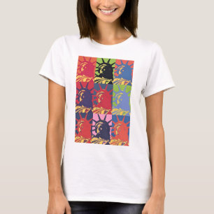 Pop Art Lady Liberty New York City T-shirt