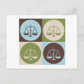 Pop Art Law Briefkaart (Voorkant)