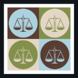 Pop Art Law Poster<br><div class="desc">Pop Art Law. Geniet van dit leuke ontwerp met je hobby,  beroep of obsessie voor geweldige t-shirts,  stickers en nog veel meer. Ze maken ook geweldige cadeautjes!</div>