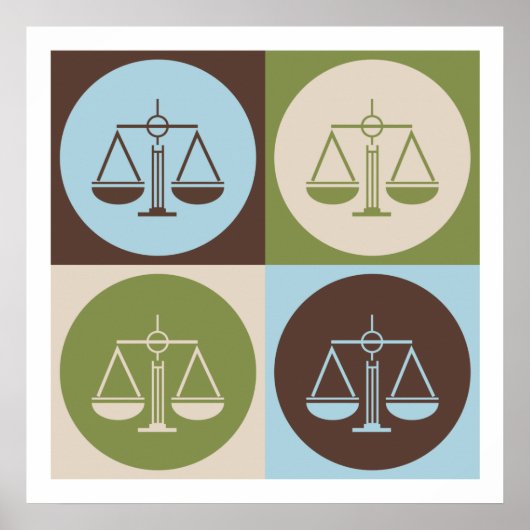 Pop Art Law Poster (Voorkant)