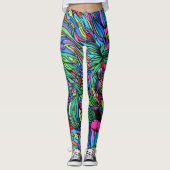 Pop Art Leggings (Voorkant)