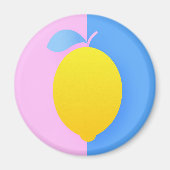 Pop Art lemon Magneet (Voorkant)