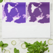 Pop Art Lemurs Theedoek (Gevouwen)