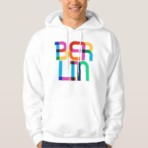Pop Art Letters Berlijn Duitsland Hoodie