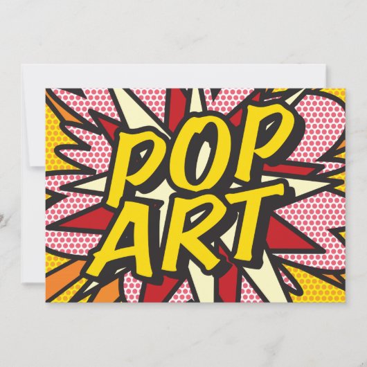 POP ART Leuk Retro Stripboek Pop Art (Voorkant)