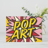 POP ART Leuk Retro Stripboek Pop Art (Staand voorkant)
