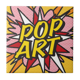POP ART Leuke Retro Stripboek Pop Art Tegeltje