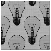 Pop Art Light Bulb Stof (Close Up)