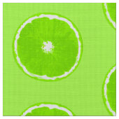 Pop Art Limoen — lichte kalkgroen Stof (Close Up)
