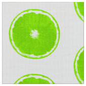 Pop Art Limoen — witte achtergrond Stof (Close Up)