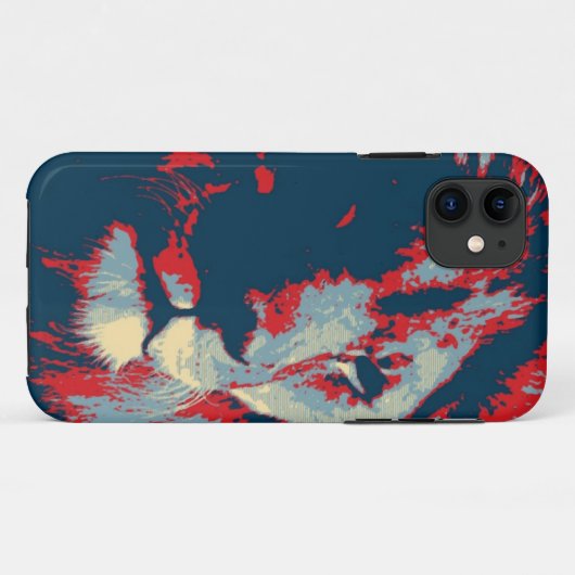 Pop Art Lion Case-Mate iPhone Case (Achterkant (horizontaal))