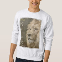 Pop Art Lion Hoofd koning Moderne elegante Mannen