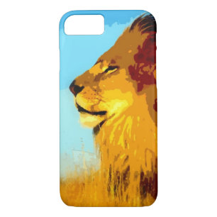 Pop Art Lion iPhone 7 Hoesje