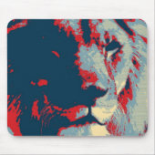 Pop Art Lion Muismat (Voorkant)