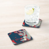 Pop Art Lion Onderzetter (Rechterzijde)