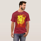 Pop Art Lion T-shirt (Voorkant volledig)