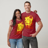 Pop Art Lion T-shirt (Unisex)